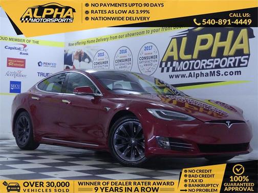 Red Multi-Coat 2019 Tesla Model S Long Range