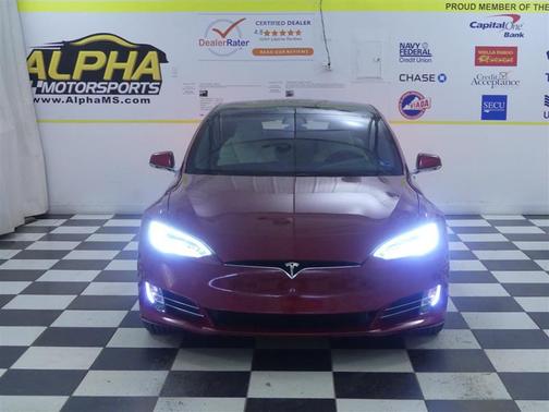 Red Multi-Coat 2019 Tesla Model S Long Range