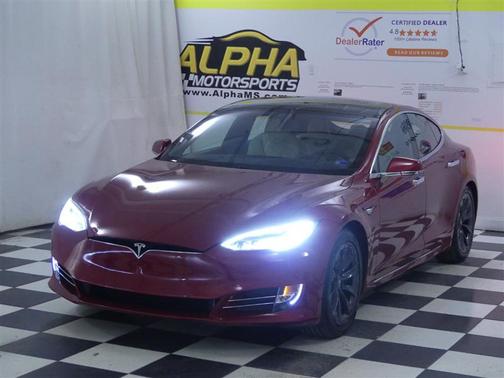 Red Multi-Coat 2019 Tesla Model S Long Range