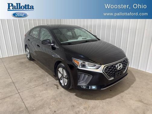 Black Noir Pearl 2020 Hyundai IONIQ Hybrid Blue