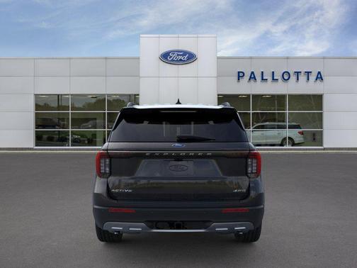 Agate Black Metallic 2026 Ford Explorer Active