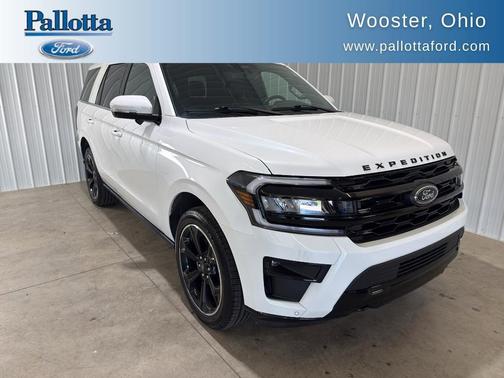 Star White Metallic Tri-Coat 2023 Ford Expedition Limited