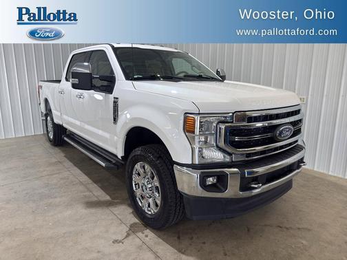 Star White Metallic Tri Coat 2021 Ford F-250 Lariat