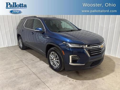 Northsky Blue Metallic 2023 Chevrolet Traverse LT Cloth
