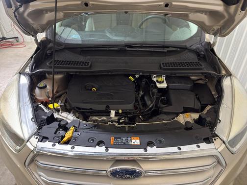 White Gold Metallic 2018 Ford Escape SE