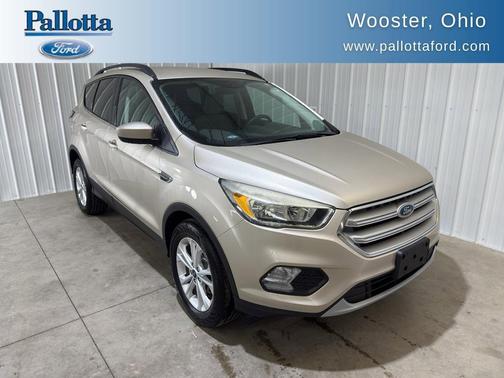 White Gold Metallic 2018 Ford Escape SE