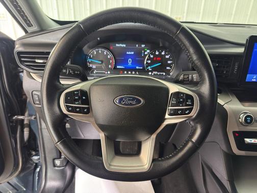 Stone Blue Metallic 2023 Ford Explorer XLT