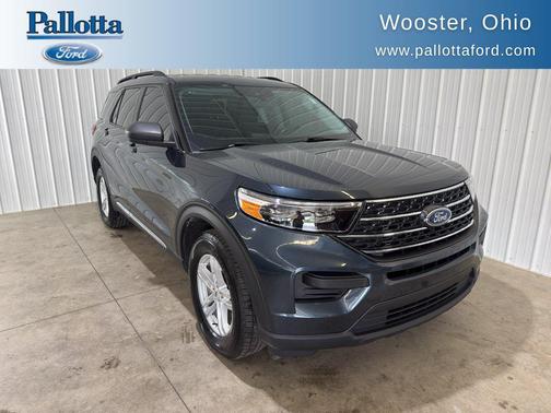 Stone Blue Metallic 2023 Ford Explorer XLT