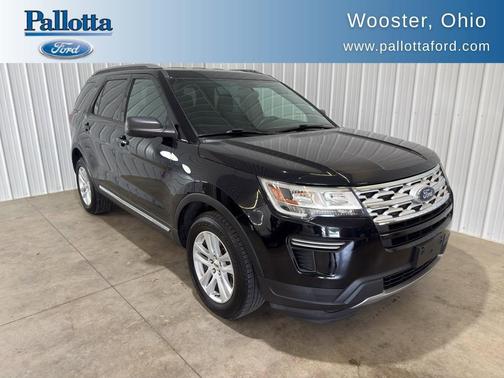 Agate Black Metallic 2019 Ford Explorer XLT