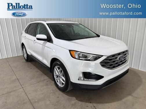Oxford White 2021 Ford Edge SEL