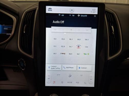 Oxford White 2021 Ford Edge SEL