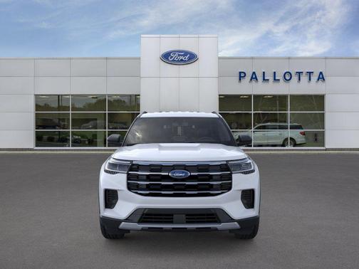 Space Silver Metallic 2026 Ford Explorer Active