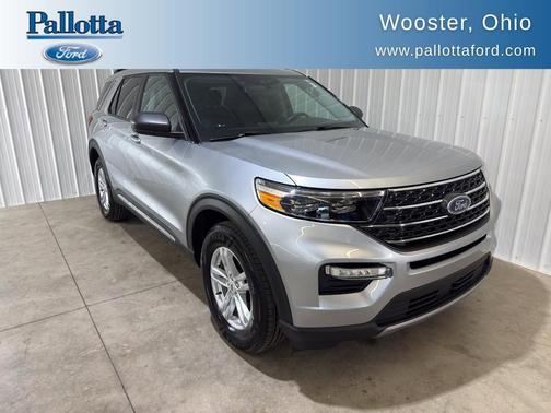 Iconic Silver Metallic 2022 Ford Explorer XLT