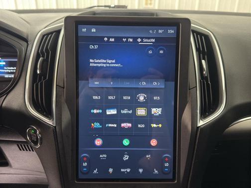 Agate Black Metallic 2022 Ford Edge ST