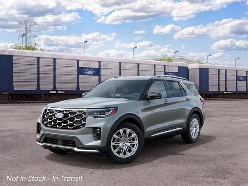 Avalanche Gray 2027 Ford Explorer Platinum