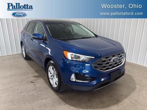 Atlas Blue Metallic 2020 Ford Edge SEL