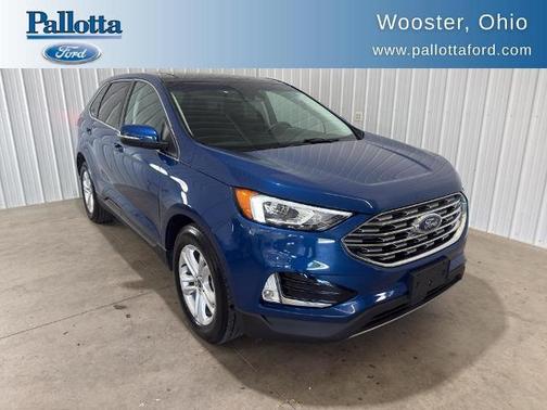 Atlas Blue Metallic 2020 Ford Edge SEL