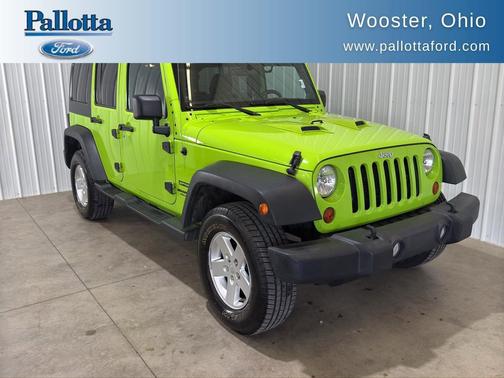 Gecko Pearl 2012 Jeep Wrangler Unlimited Sport