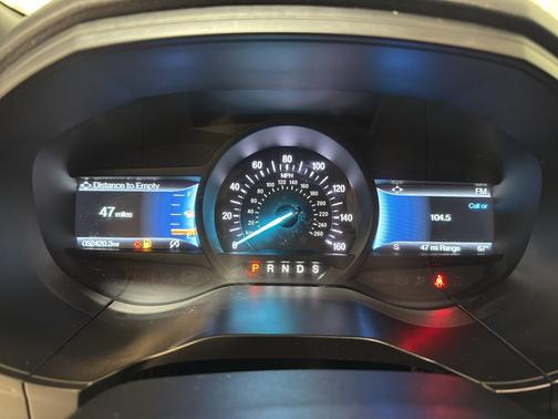 Atlas Blue Metallic 2022 Ford Edge ST Line