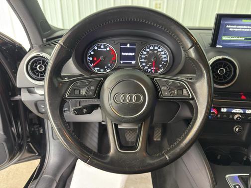 Brilliant Black 2017 Audi A3 Premium
