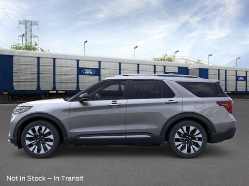 Carbonized Gray Metallic 2026 Ford Explorer Platinum