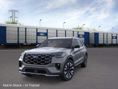 Carbonized Gray Metallic 2026 Ford Explorer Platinum