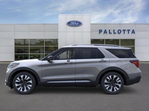 Carbonized Gray Metallic 2026 Ford Explorer Platinum