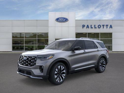 Carbonized Gray Metallic 2026 Ford Explorer Platinum