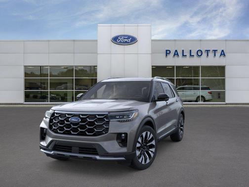 Carbonized Gray Metallic 2026 Ford Explorer Platinum