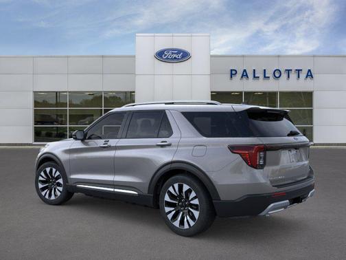 Carbonized Gray Metallic 2026 Ford Explorer Platinum