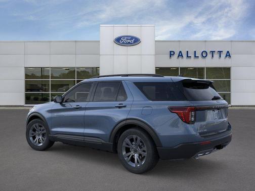 Vapor Blue Metallic 2026 Ford Explorer Active