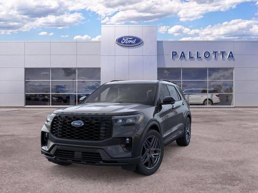 Agate Black Metallic 2026 Ford Explorer ST-Line