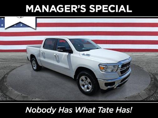 Bright White Clearcoat 2021 RAM 1500 Big Horn/Lone Star