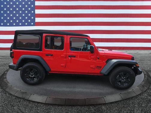 Firecracker Red Clearcoat 2021 Jeep Wrangler Unlimited Sport