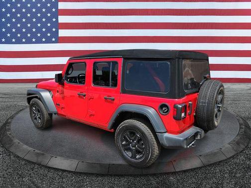 Firecracker Red Clearcoat 2021 Jeep Wrangler Unlimited Sport