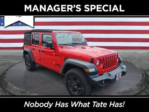 Firecracker Red Clearcoat 2021 Jeep Wrangler Unlimited Sport