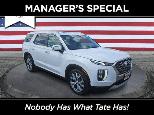 Hyper White 2020 Hyundai PALISADE SEL