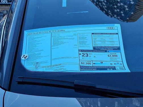 2025 Audi Q3 Premium 45 TFSI S line quattro Tiptronic