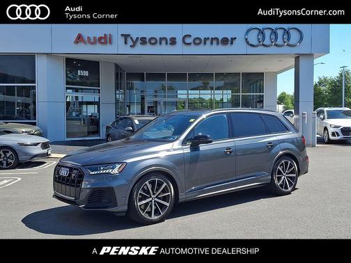 Daytona Gray Pearl Effect 2021 Audi SQ7 4.0T Prestige