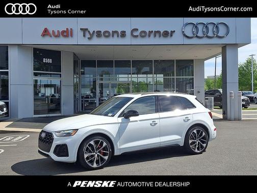 Glacier White Metallic 2024 Audi SQ5 3.0T Premium Plus