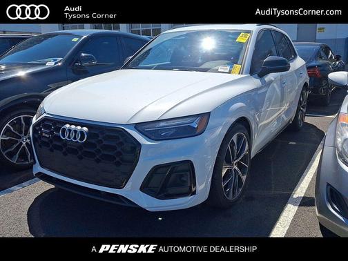 Glacier White Metallic 2024 Audi SQ5 3.0T Premium Plus