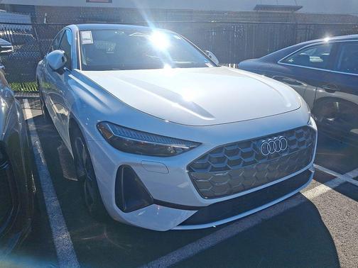 Glacier White Metallic 2025 Audi A5 Premium Plus TFSI quattro S tronic