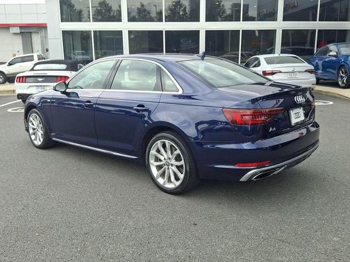 Blue Metallic 2019 Audi A4 2.0T Premium