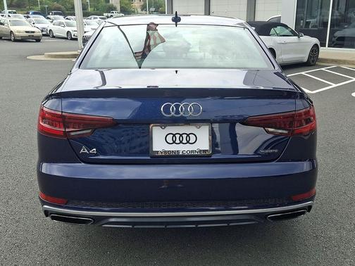 Blue Metallic 2019 Audi A4 2.0T Premium
