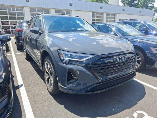 Gray 2024 Audi Q8 e-tron Premium