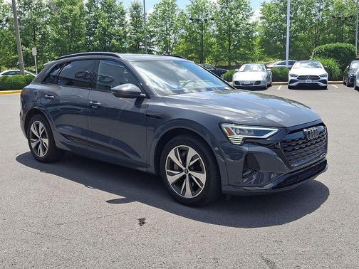 Gray 2024 Audi Q8 e-tron Premium