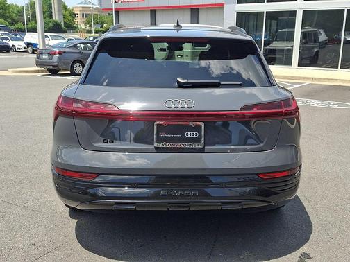 Gray 2024 Audi Q8 e-tron Premium