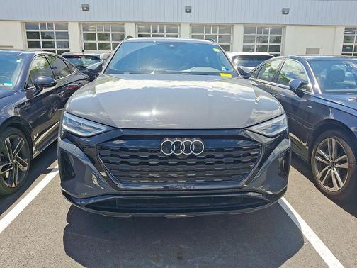 Gray 2024 Audi Q8 e-tron Premium