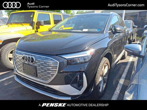 Mythos Black Metallic 2023 Audi Q4 e-tron Premium Plus 50 quattro