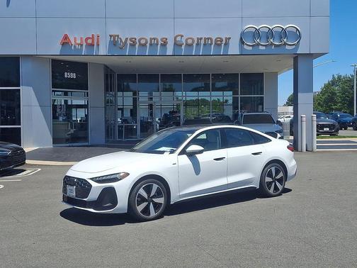 Glacier White Metallic 2026 Audi A5 Premium Plus TFSI quattro S tronic
